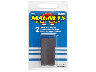 Heavy Duty Ceramic Magnet Block, 2 Pack