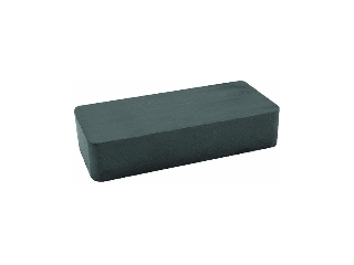 Heavy Duty Ceramic Magnet Block, 3/8 In x 7/8 In x 1-7/8 In