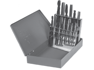 Carbon Steel Tap And Drill Bit Set 19 Piece