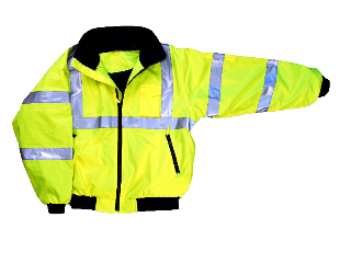 High Viz Waterproof Winter Bomber Jacket  (Sizes)