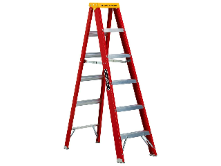 Fiberglass Stepladder Type IA, 8 Ft