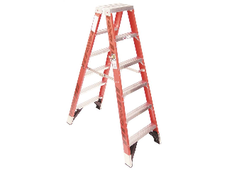 Fiberglass Twin Step Ladder 1AA , 8 Ft