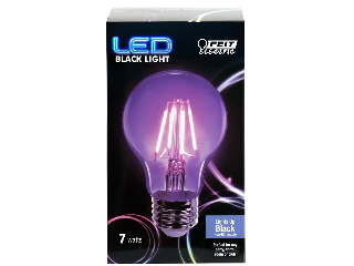 LED 60W Black Light A19 Light Bulb