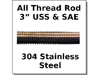 All Thread Rod Stainless Steel (Sizes)