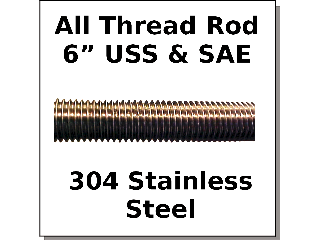 Threaded Rod Stainless Steel (Sizes)