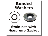 Bonded Neoprene Gasket Washers Stainless