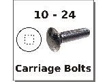 10-24 Carriage Bolts