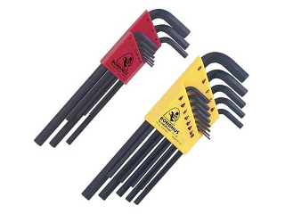 SAE And Metric Hex Key Set, 22 Piece