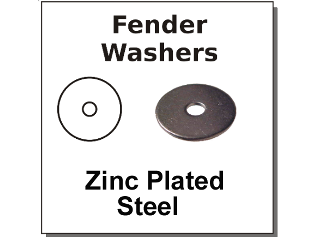 Metric Fender Washers Stainless Steel