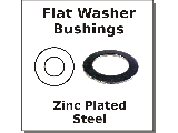 Flat Washer Bushings Steel