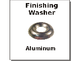 Finishing Washers Aluminum