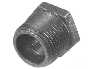 Schedule 40 Galvanized Bushing 125 Lb