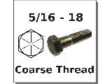 5/16-18 Hex Bolts Grade 8