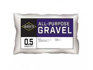 All Purpose 3/8" Gravel 60 Lb Bag