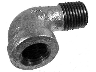 90 Degree Galvanized Street Elbow 150 Lb