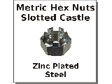 Metric Castle Nuts