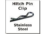 Hitch Pin Clips Stainless Steel