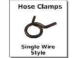 Hose Clamps Single Wire Style