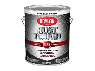 Rust Tough Oil-Based Enamel High-Gloss White (Sizes)