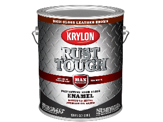 Rust Tough Oil-Based Enamel Gloss Leather Brown (Sizes)