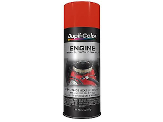 Engine Enamel with Ceramic 12 Oz, HEMI Orange