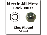 Metric All Metal Lock Nuts