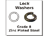 Lock Washers Steel Grade 8