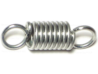 Extension Spring, 1/2 In x 2 In