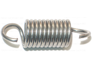 Extension Spring, 3/4 In x 2-1/4 In