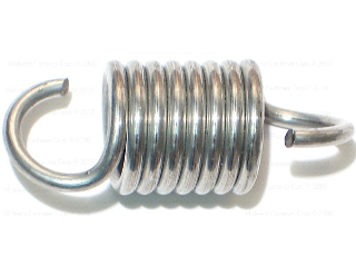 Extension Spring, 3/4 In x 2 In