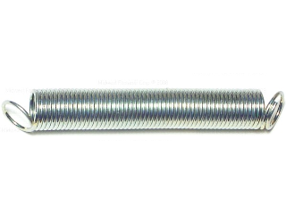 Extension Spring, 3/8 In x 2-9/16 In