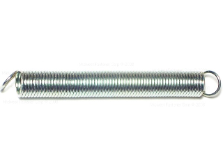 Extension Spring, 7/16 In x 3-3/4 In