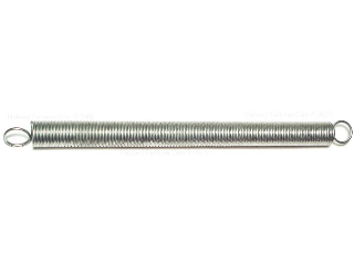 Extension Spring, 45/64 In x 10 In