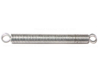 Extension Spring, 1/2 In x 5-7/16 In