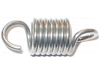 Extension Spring, 11/16 In x 5-3/4 In