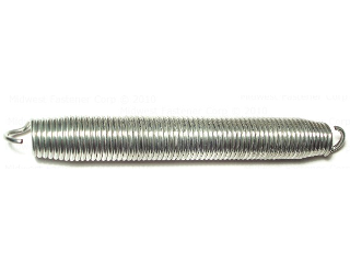 Extension Spring, 1-1/8 In x 9 In