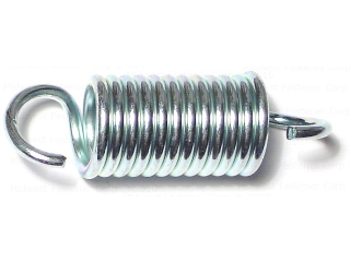 Extension Spring, 3/4 In x 2-7/16 In