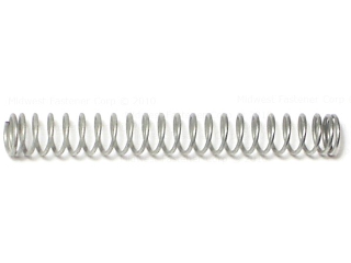 Compression Spring, 1/4 In x 2 In *