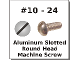 10-24 Round Head Aluminum