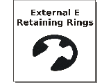 External E Retaing Rings