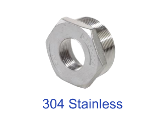 steel bushing stainless threaded sizes