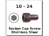 10-24 Socket Head Screws Stainless