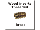 Threaded Insert Nuts Brass