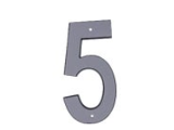 House Numbers 4 In Reflective Plastic #5