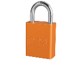 Thermoplastic Safety Lockout Padlock, #410YLW