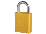 Thermoplastic Safety Lockout Padlock, #410YLW