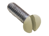 Wall Plate Replacement Screws, White