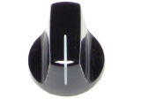 Appliance Dial Knob 3/4 In Dia x 1/4 In Len