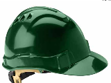 Cap Style Unvented Hard Hat, Green