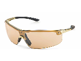 Ingot Mirror Lens Safety Glasses, Bronze